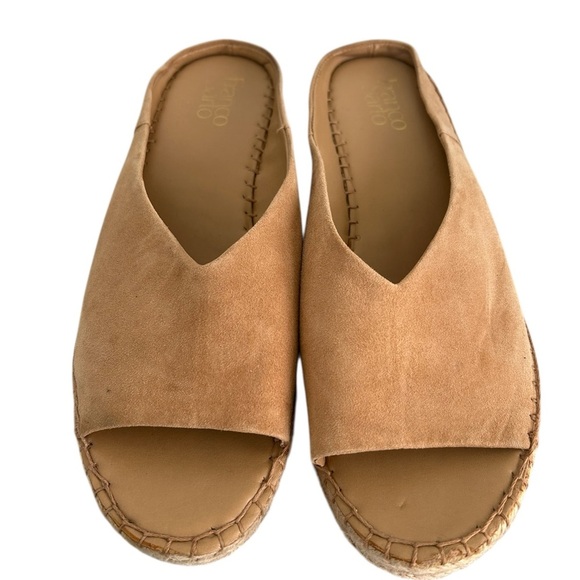 Franco Sarto PAIGE Slip On Platform Open Toe Sandal Espadrille  Sz 10 - Picture 6 of 11